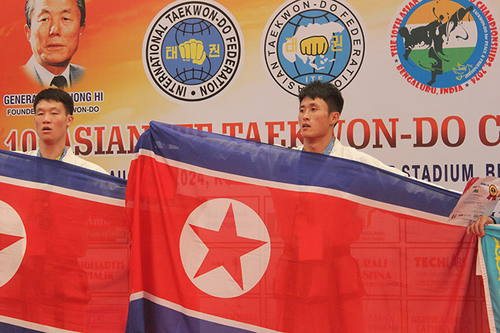 “ I'll be a Taekwon-Do player to fly the DPRK flag ”