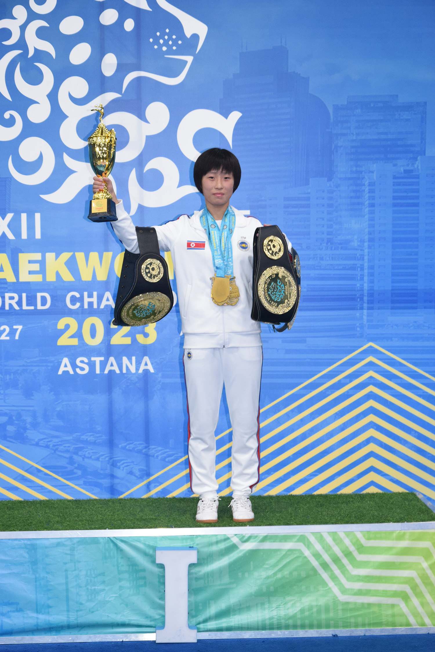 Kim Yu Sim, world Taekwon-Do ace