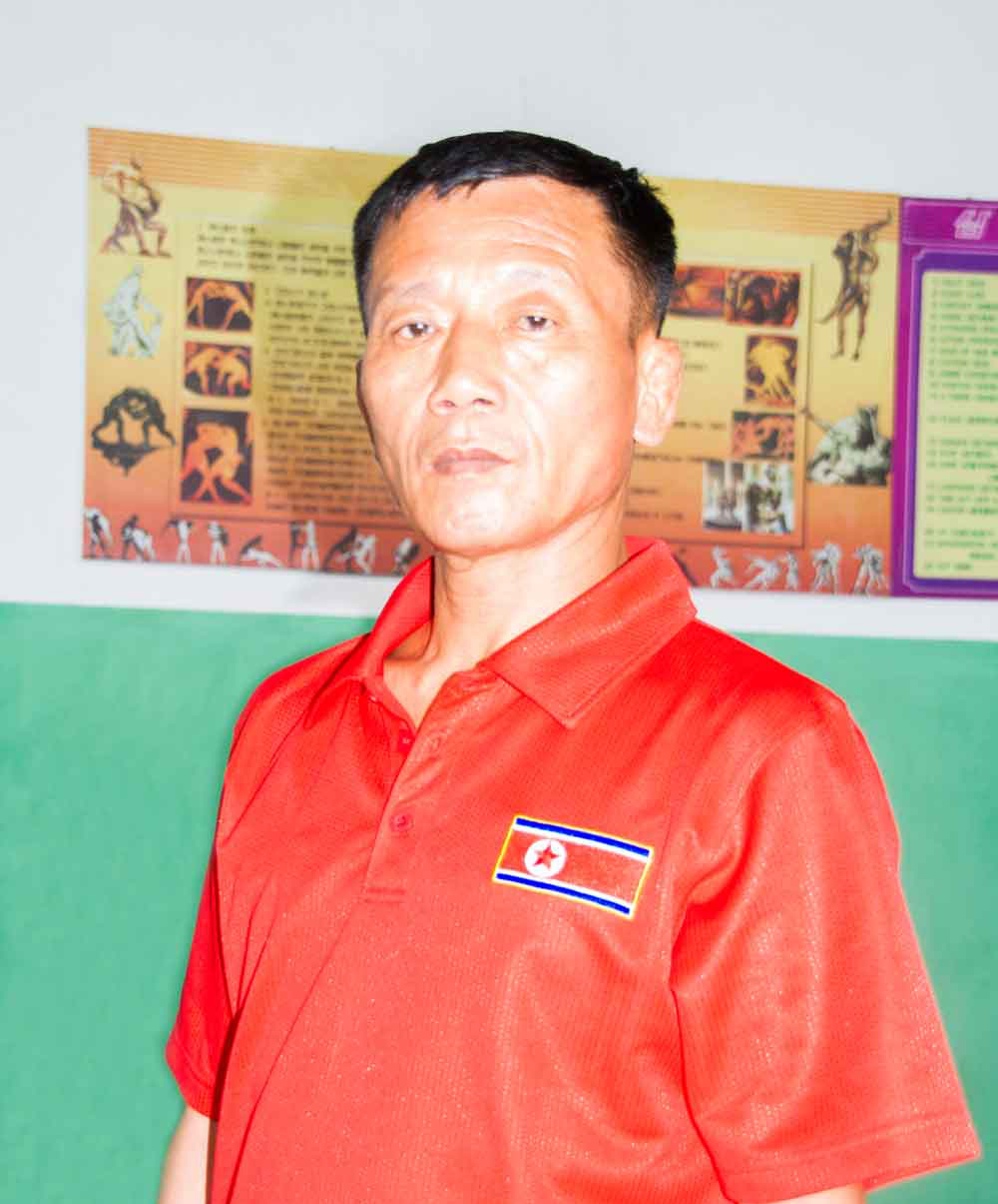 Trainer of international wrestling aces